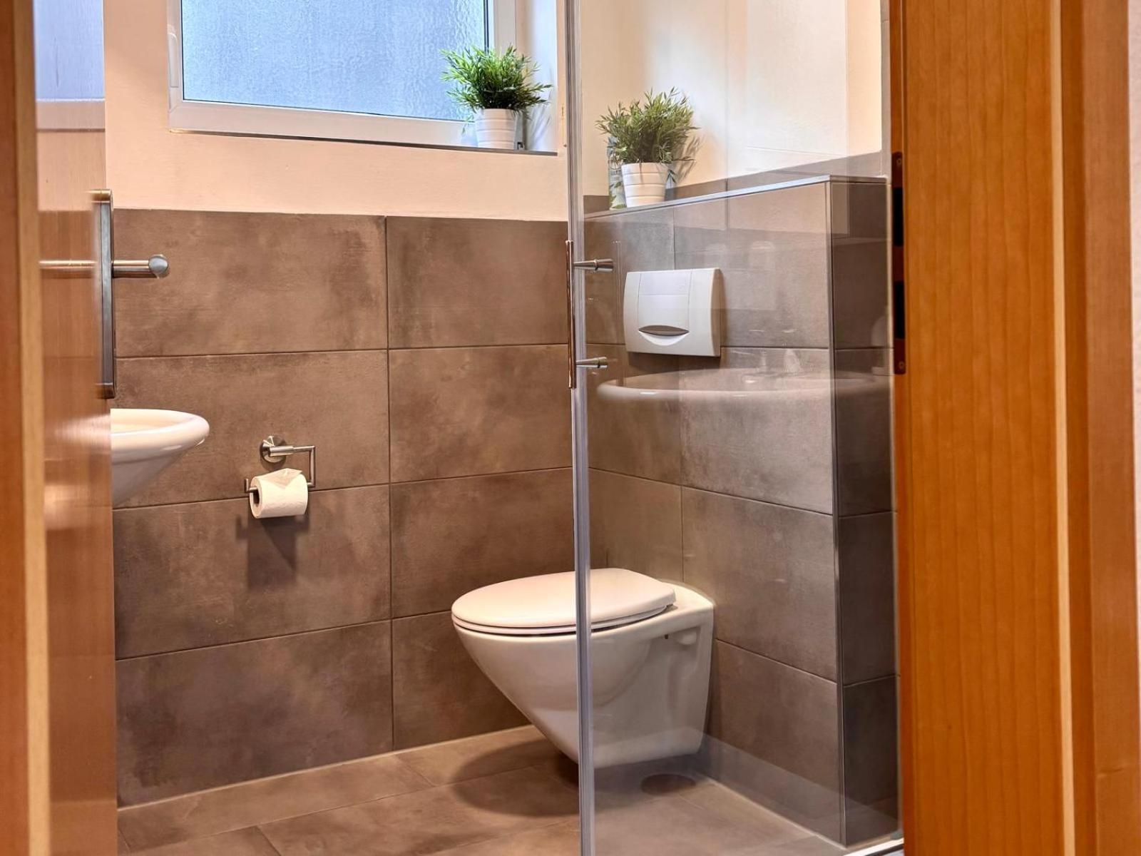 Ferienwohnung Emilia, 36Qm Münsingen Exterior foto