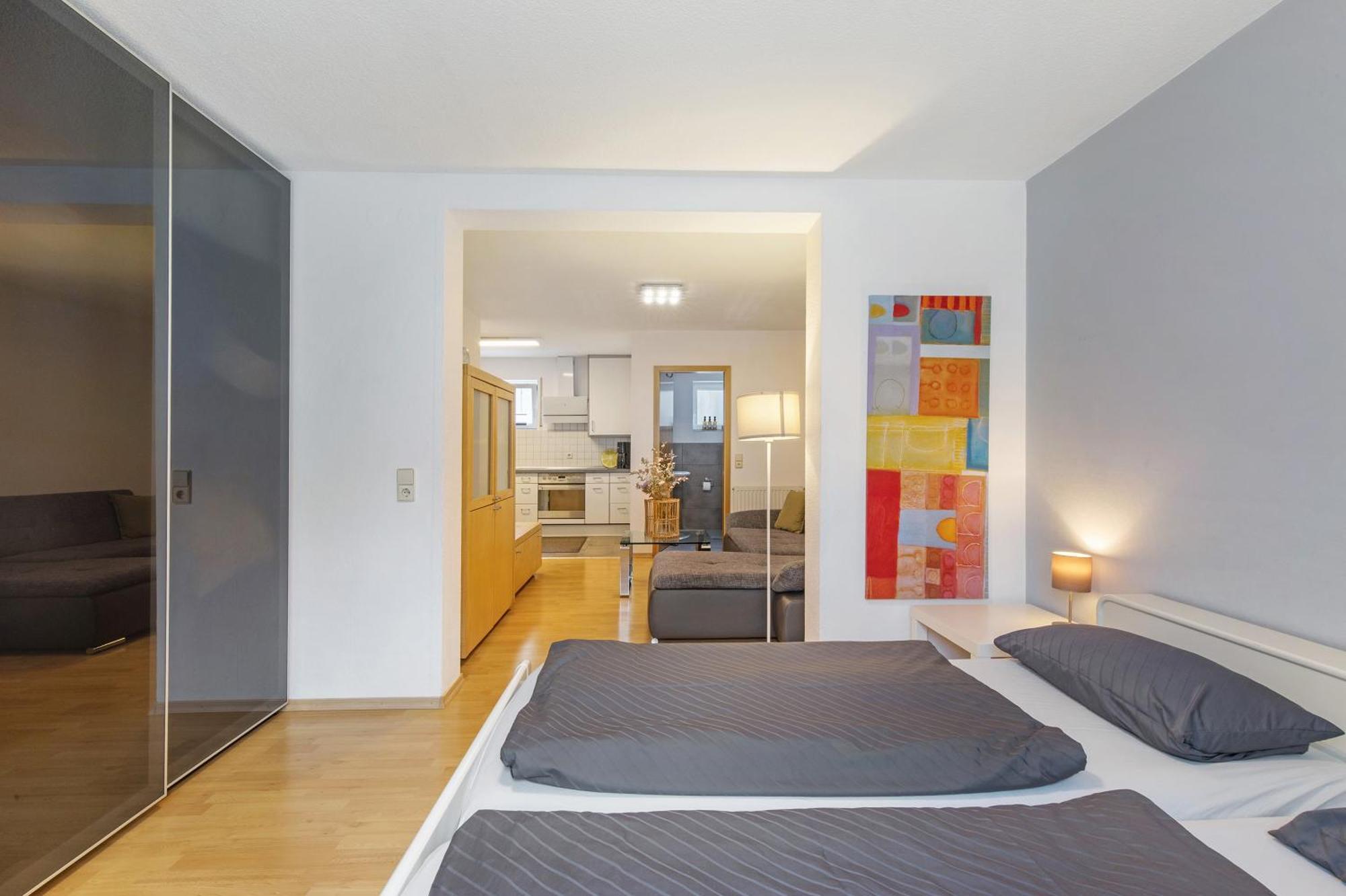Ferienwohnung Emilia, 36Qm Münsingen Exterior foto